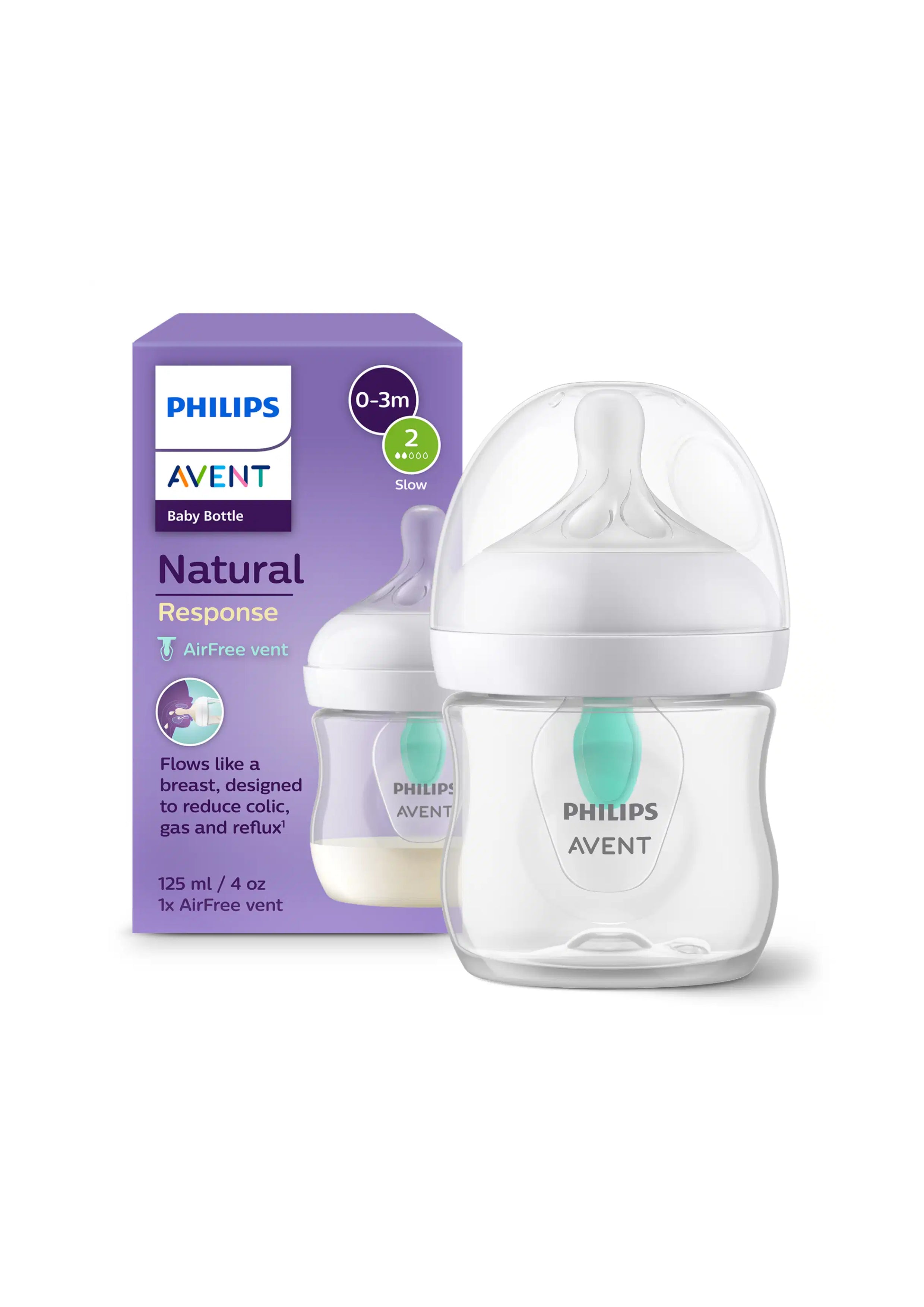 Natural 3.0 Airfree zuigfles 125 ml