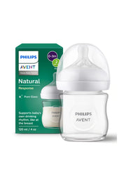 Natural 3.0 zuigfles 120 ml Glas