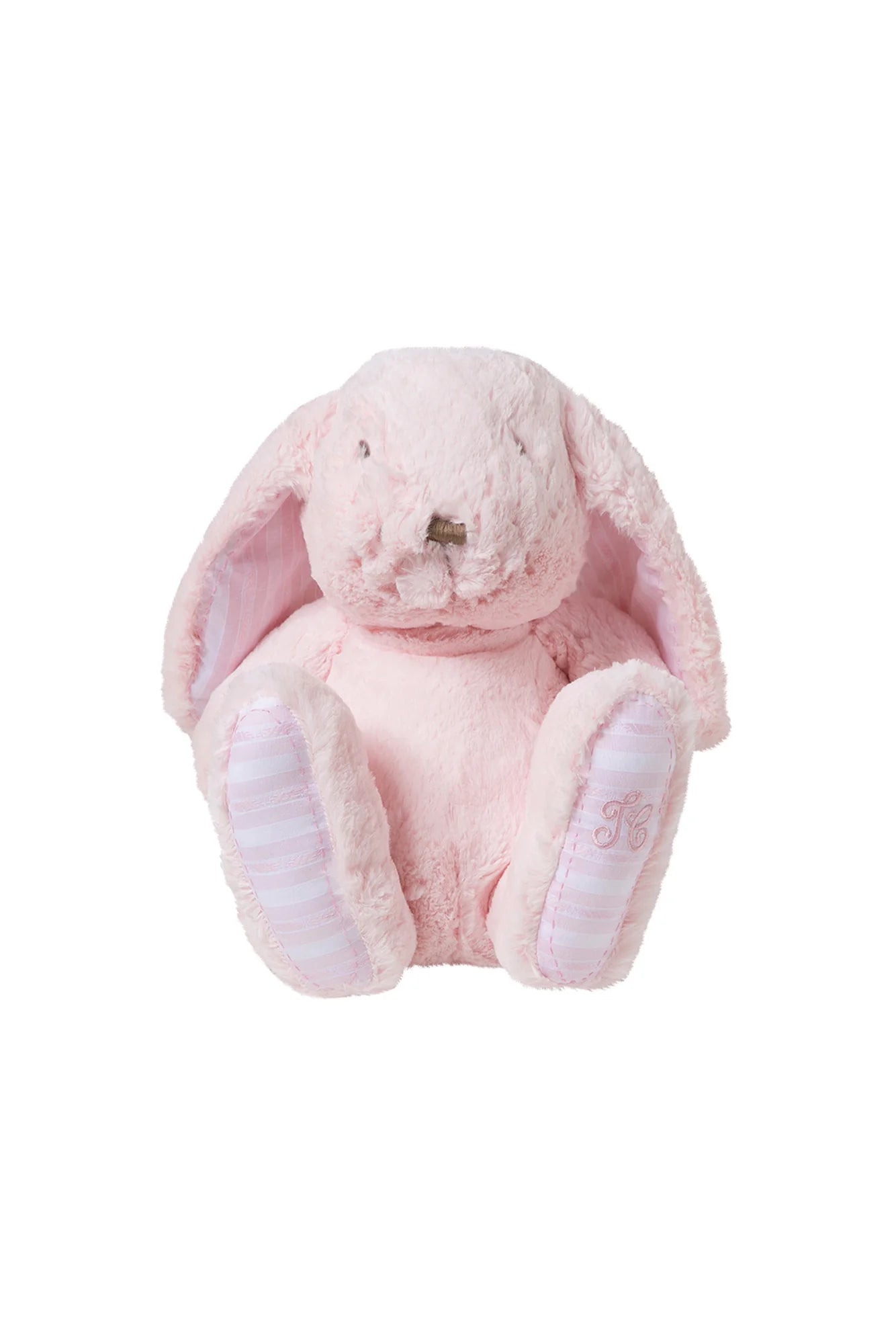 Augustin le lapin 35cm Rose pâle