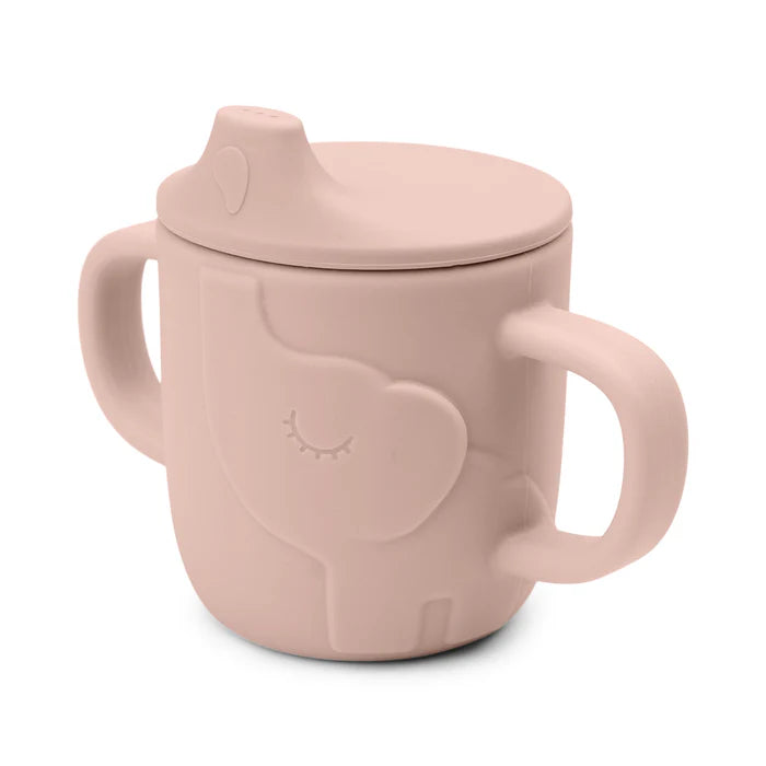 Peekaboo spout cup blue
