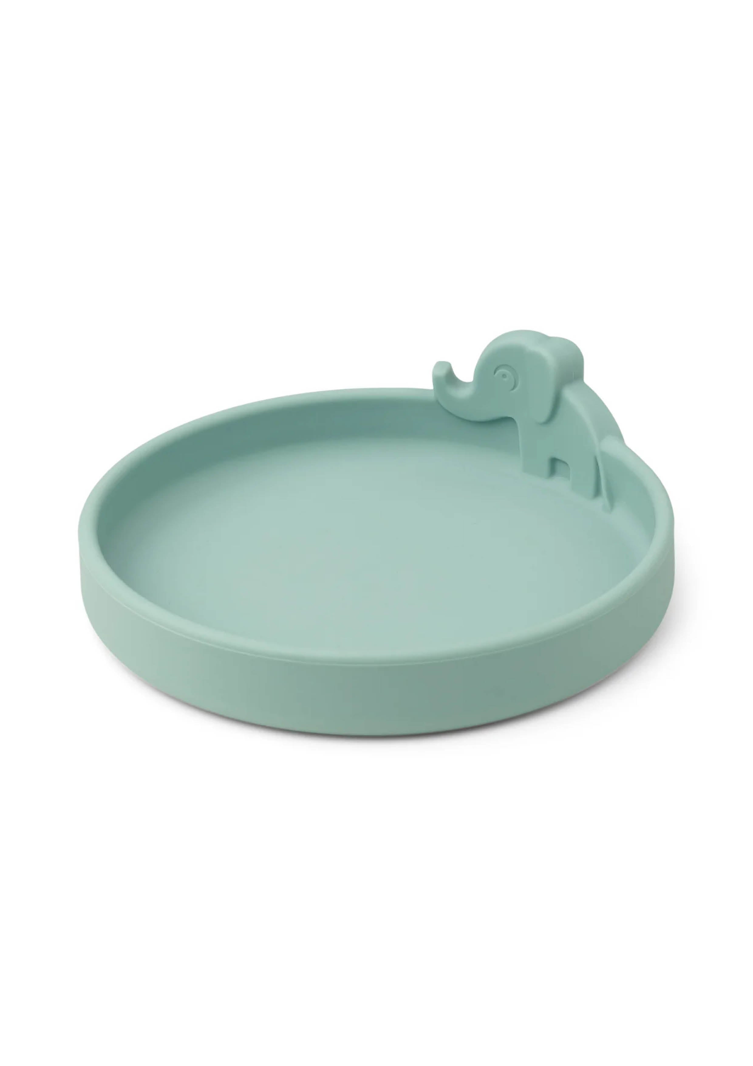 Peekaboo plate Blue