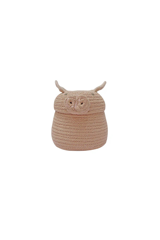 Peggy the pig basket