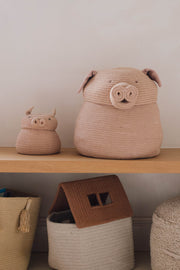 Peggy the pig basket