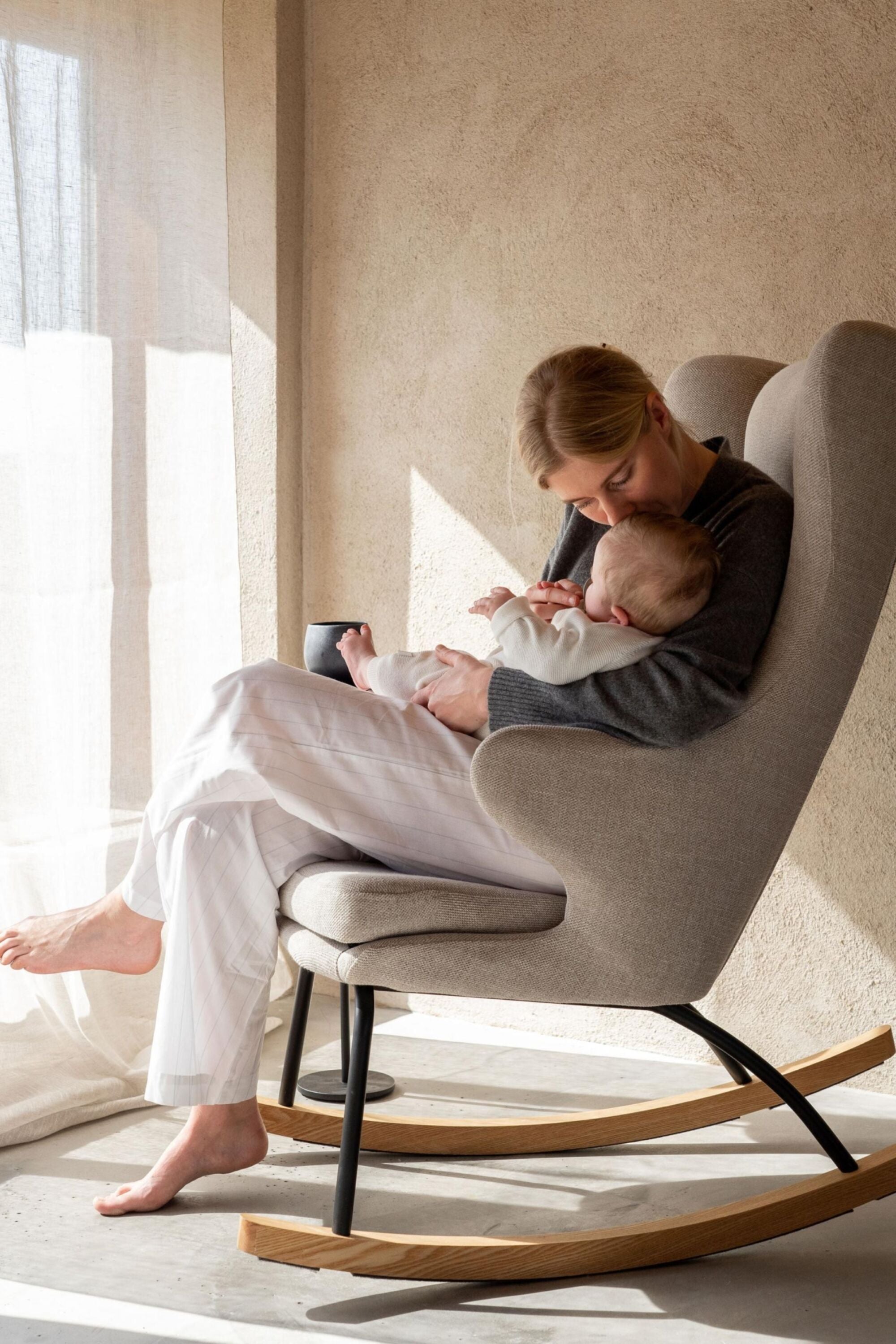 Rocking Chair De Luxe Adult Clay