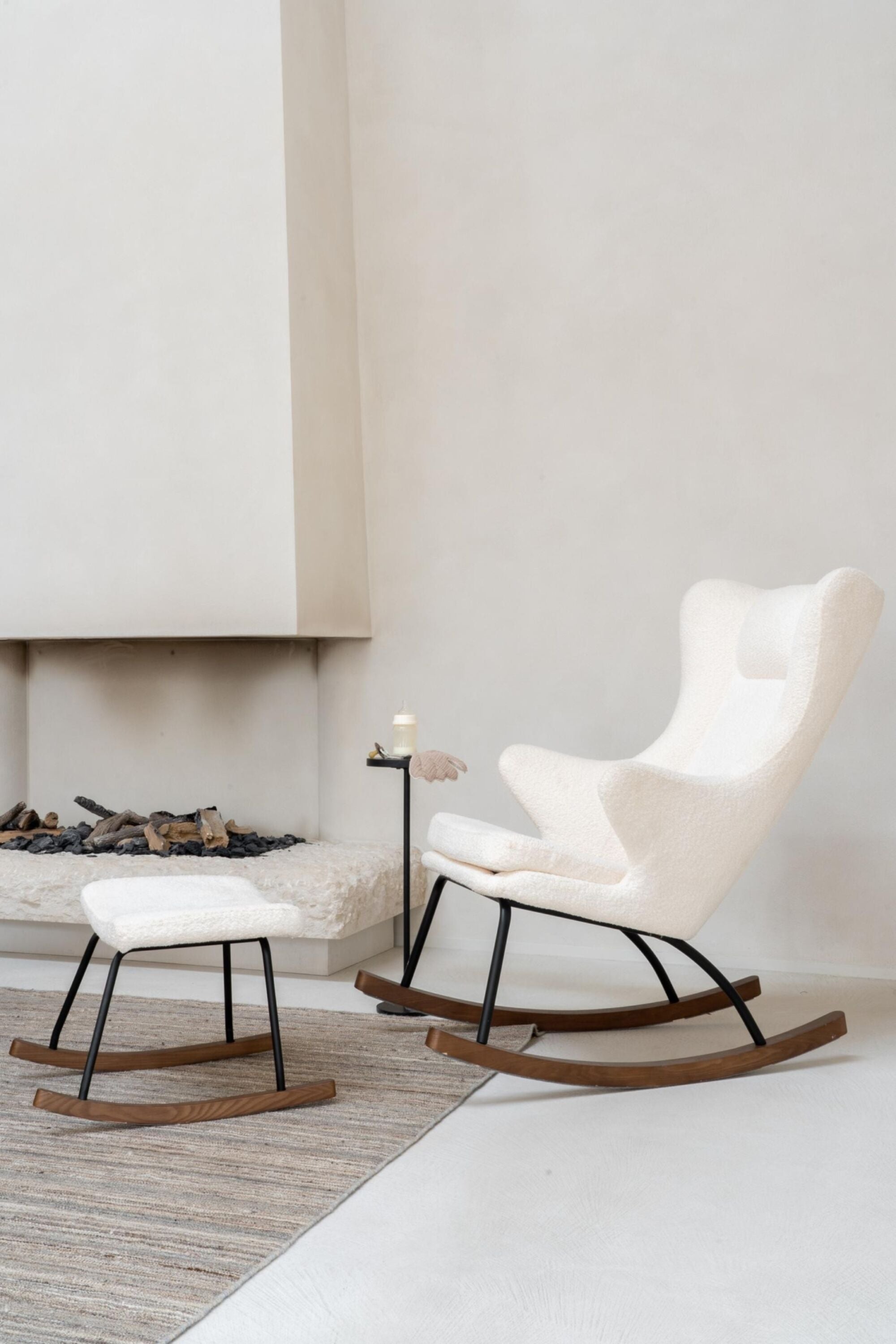 Rocking Chair De Luxe Adult Bouclé