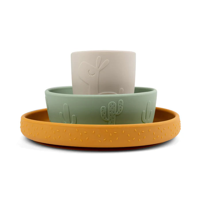 Stick&stay Dinner set Powder