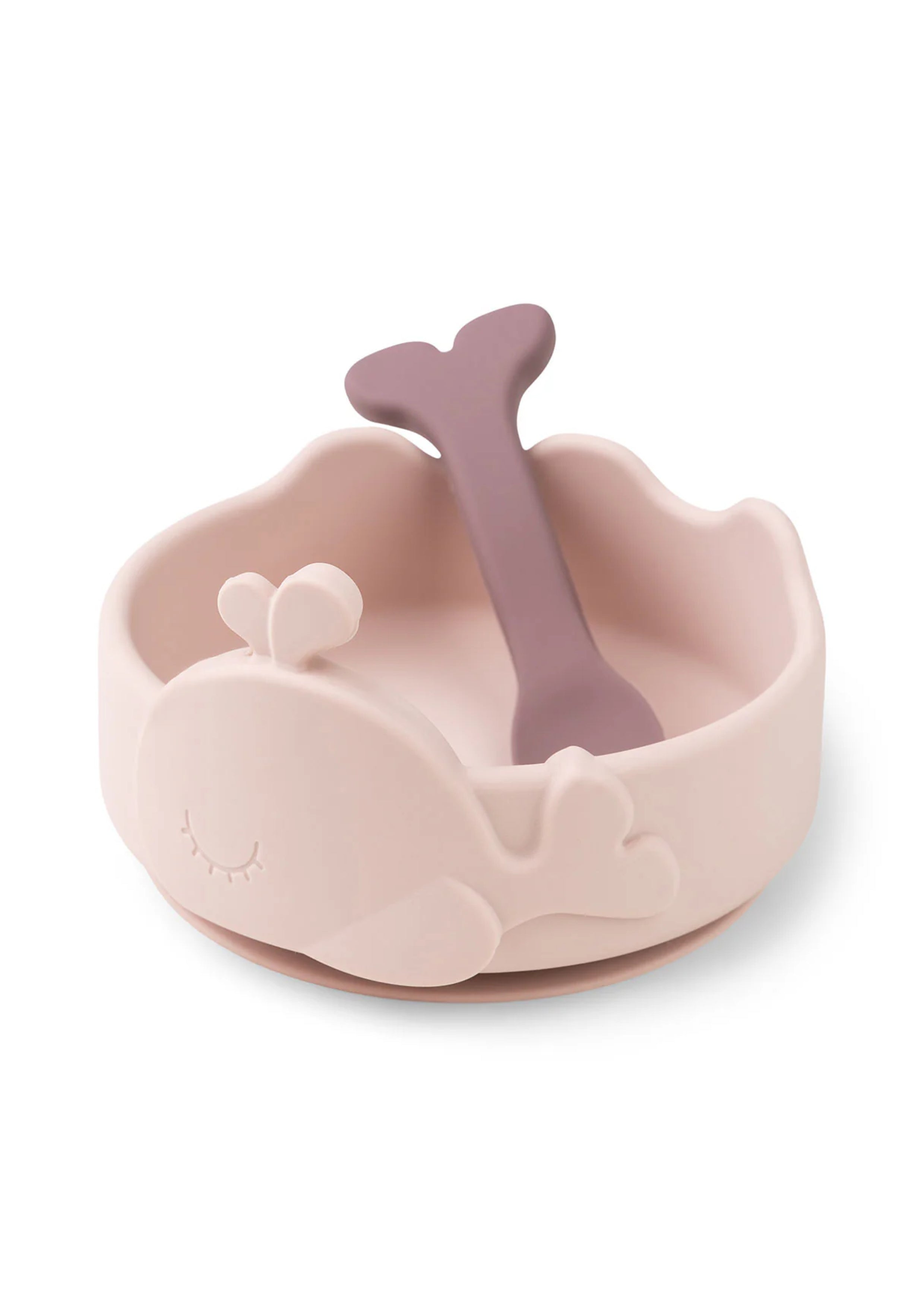 Stick&stay bowl & baby spoon powder