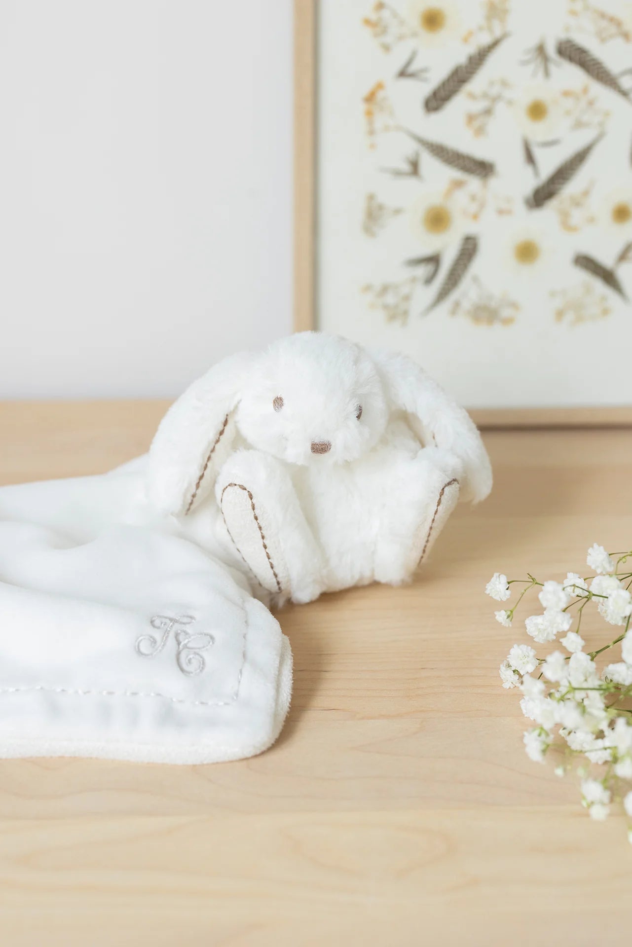 Augustin le lapin Doudou écru