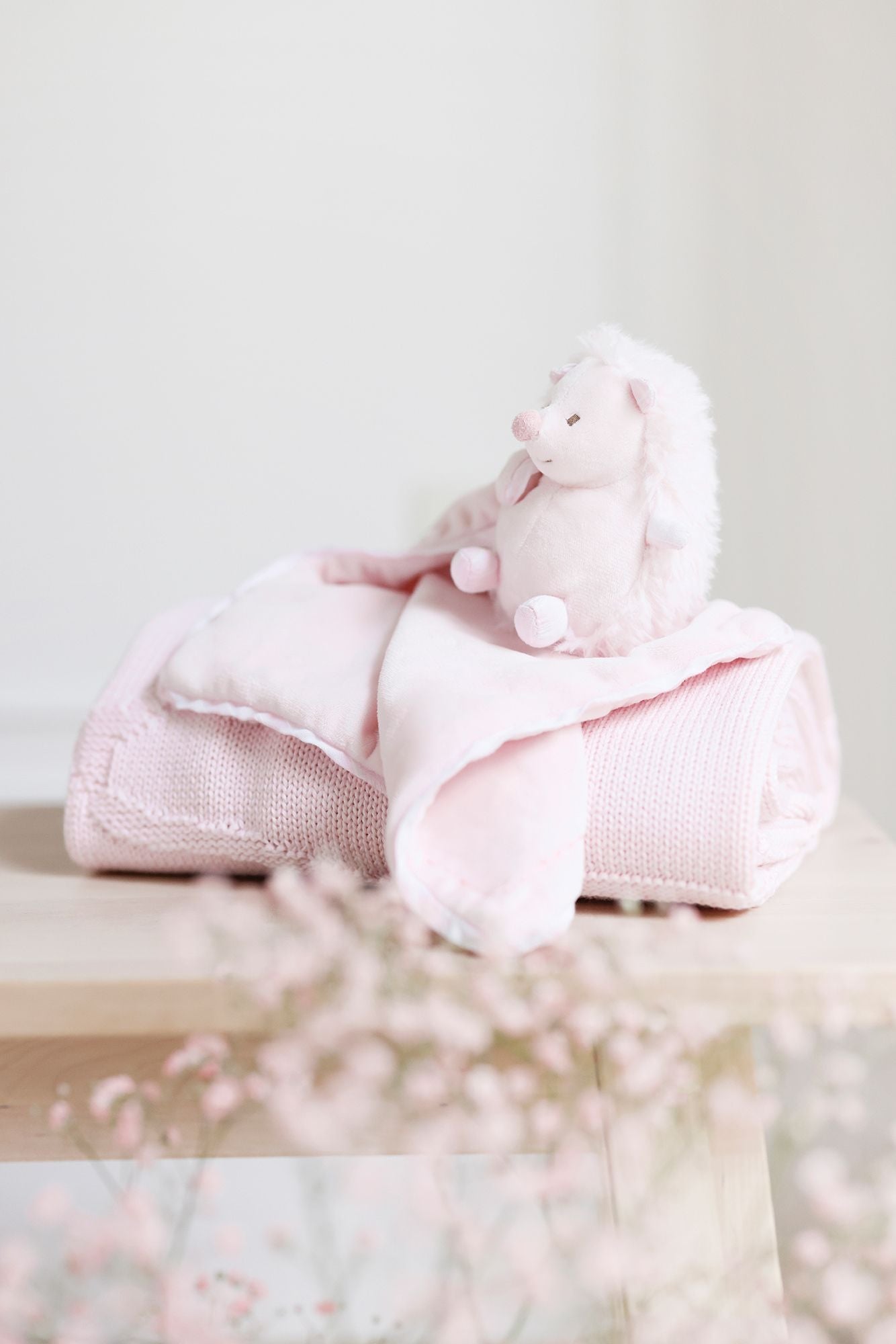 Léon le hérisson Doudou écru