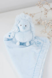 Léon le hérisson Doudou Bleu ciel