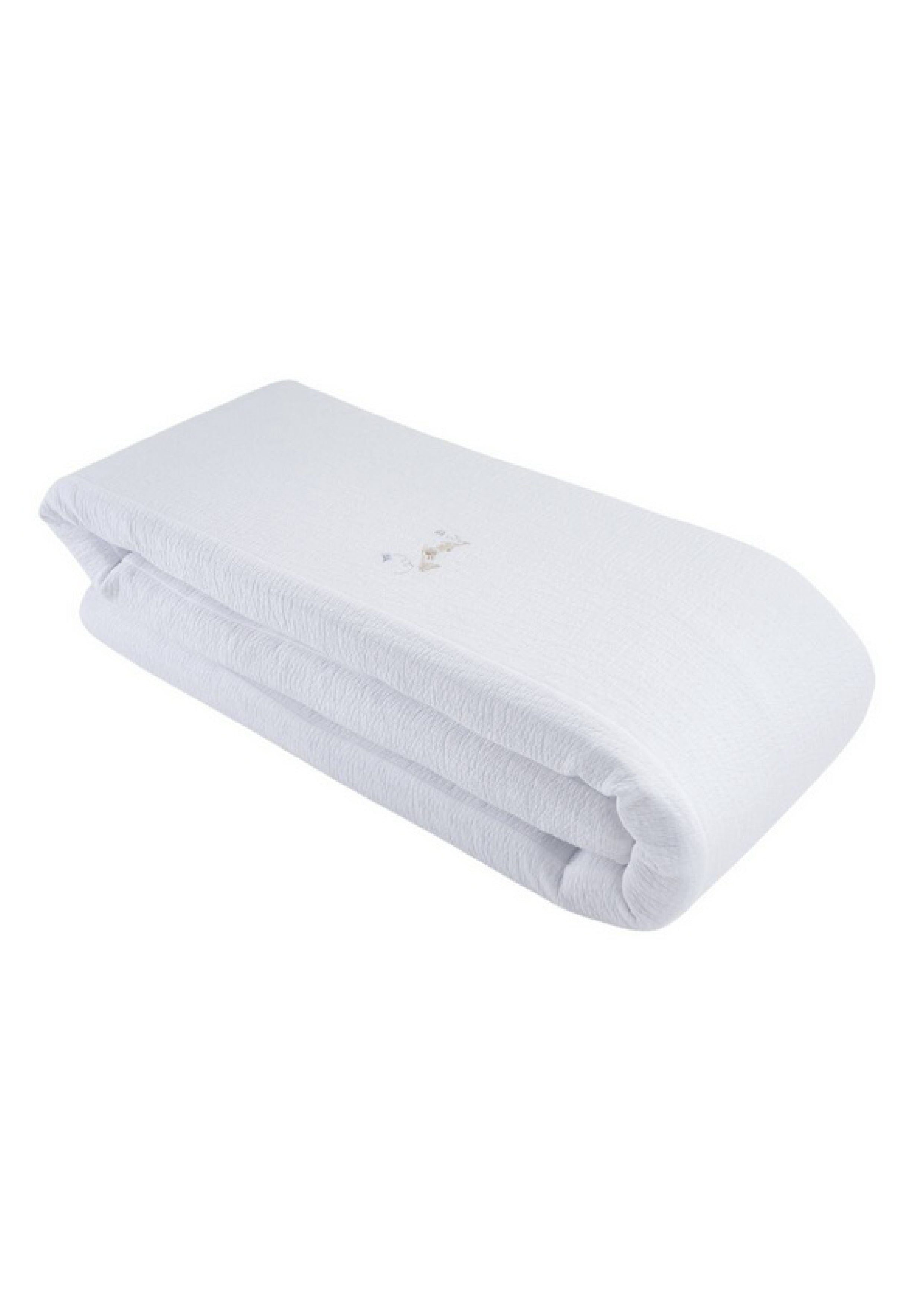Bedbeschermer 210cm Cotton Pink
