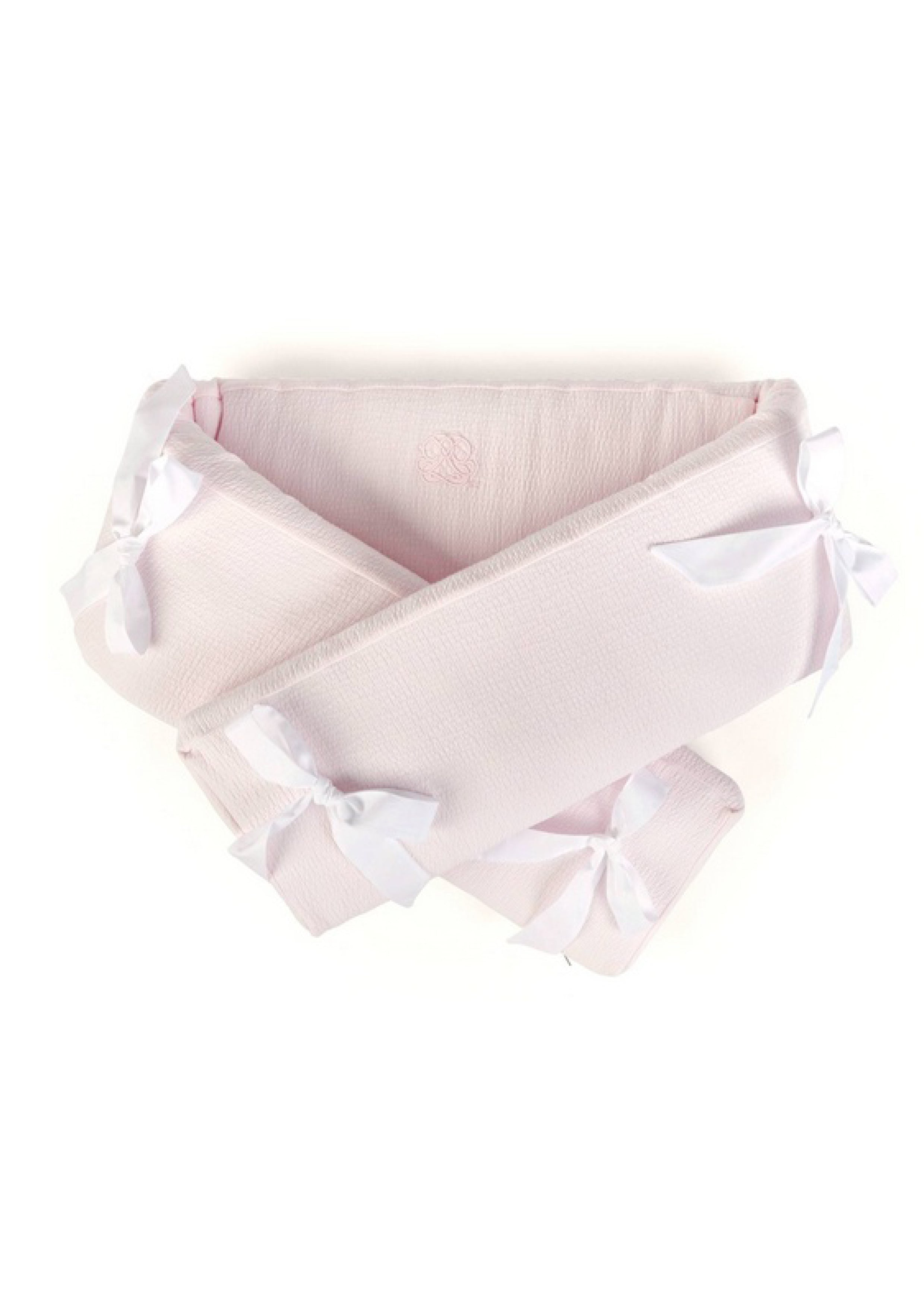 Bedbeschermer 210cm Cotton Pink