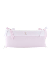 Bedbeschermer 70cm Pink garden party