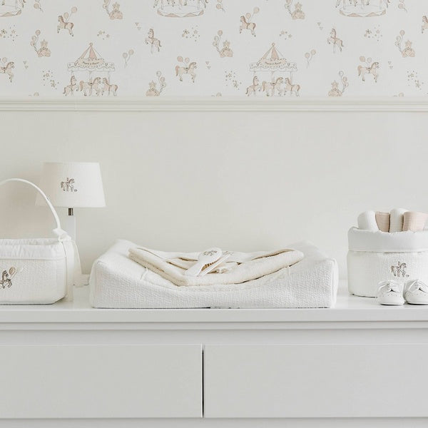 Hoes verzorgingskussen Cotton White