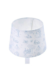 Kleine lampenkap Blue garden party
