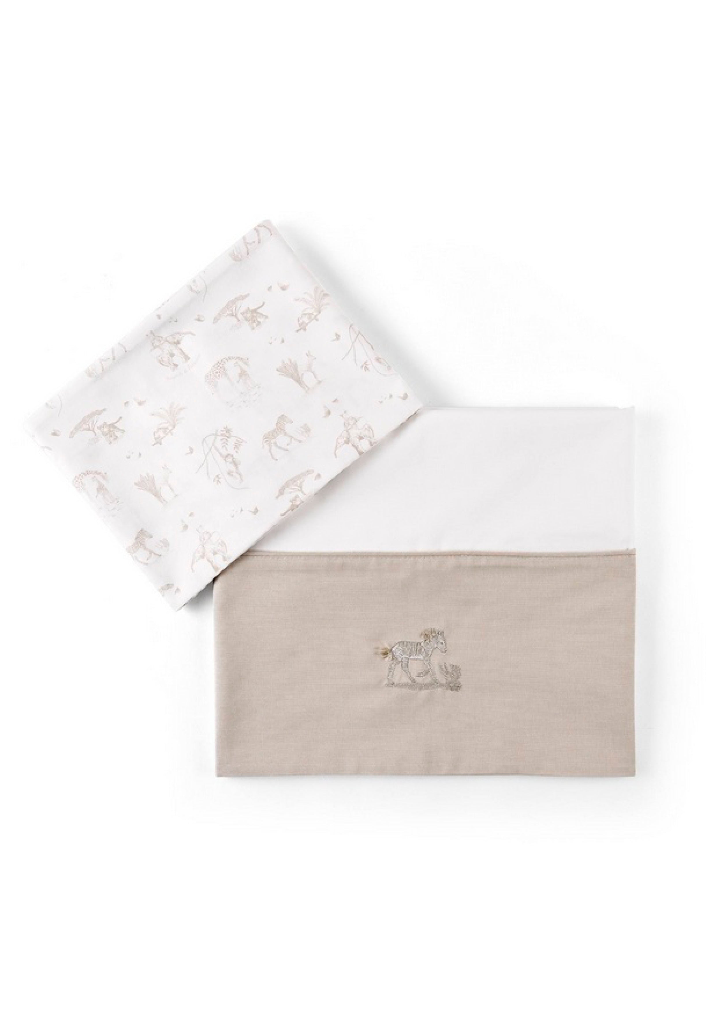 Laken bed + kussensloop Safari