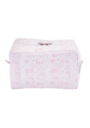Rechthoekige toilettas Pink garden party