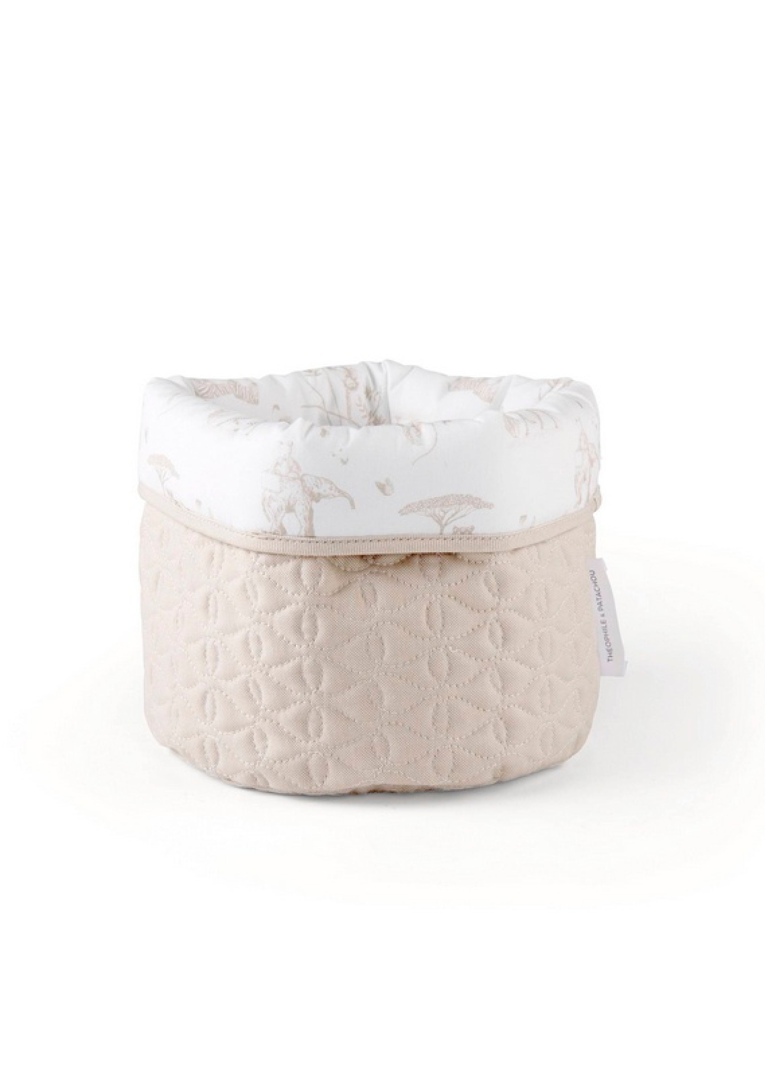 Verzorgingsmand Rond Cotton White