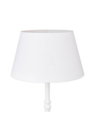 Grote lampenkap Cotton white