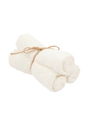 Gastenhanddoekjes Daisy white