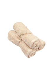Gastenhanddoekjes Frosted almond