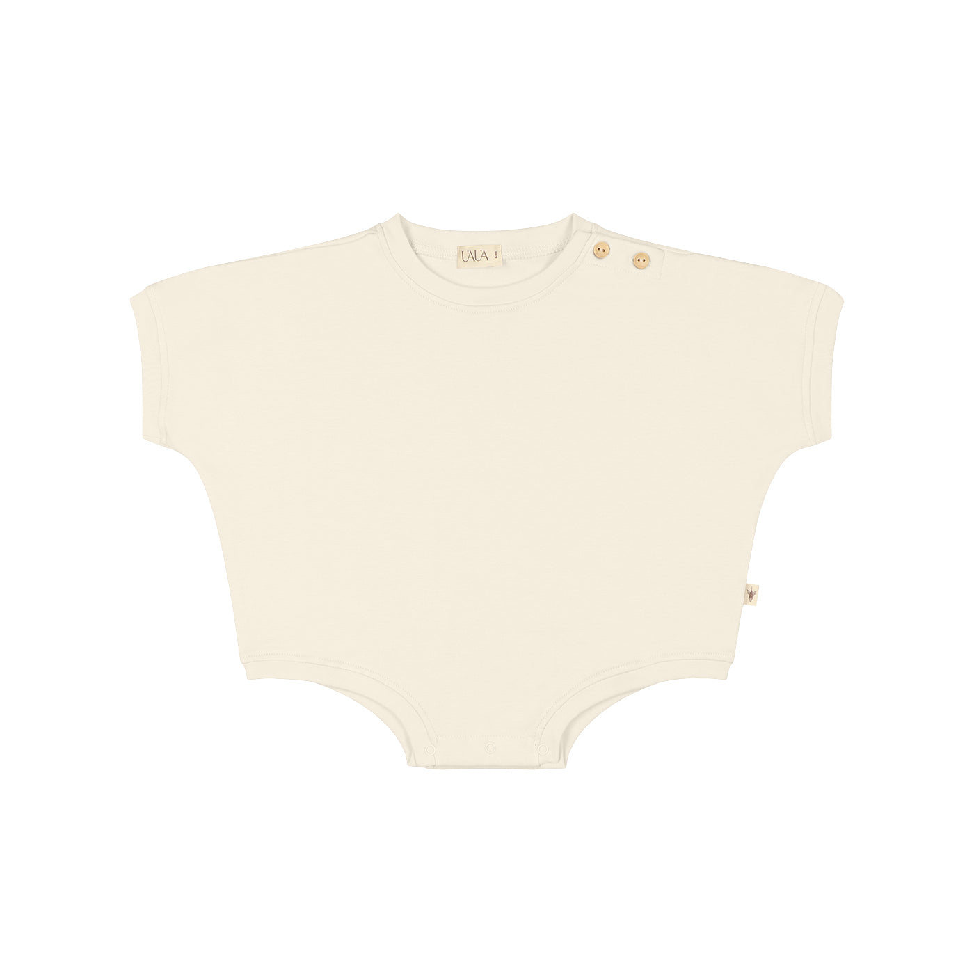 Oversized romper Crema