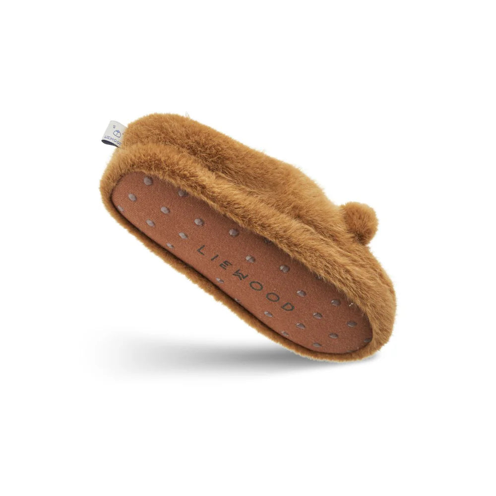 Aviaja Bear slippers Golden caramel