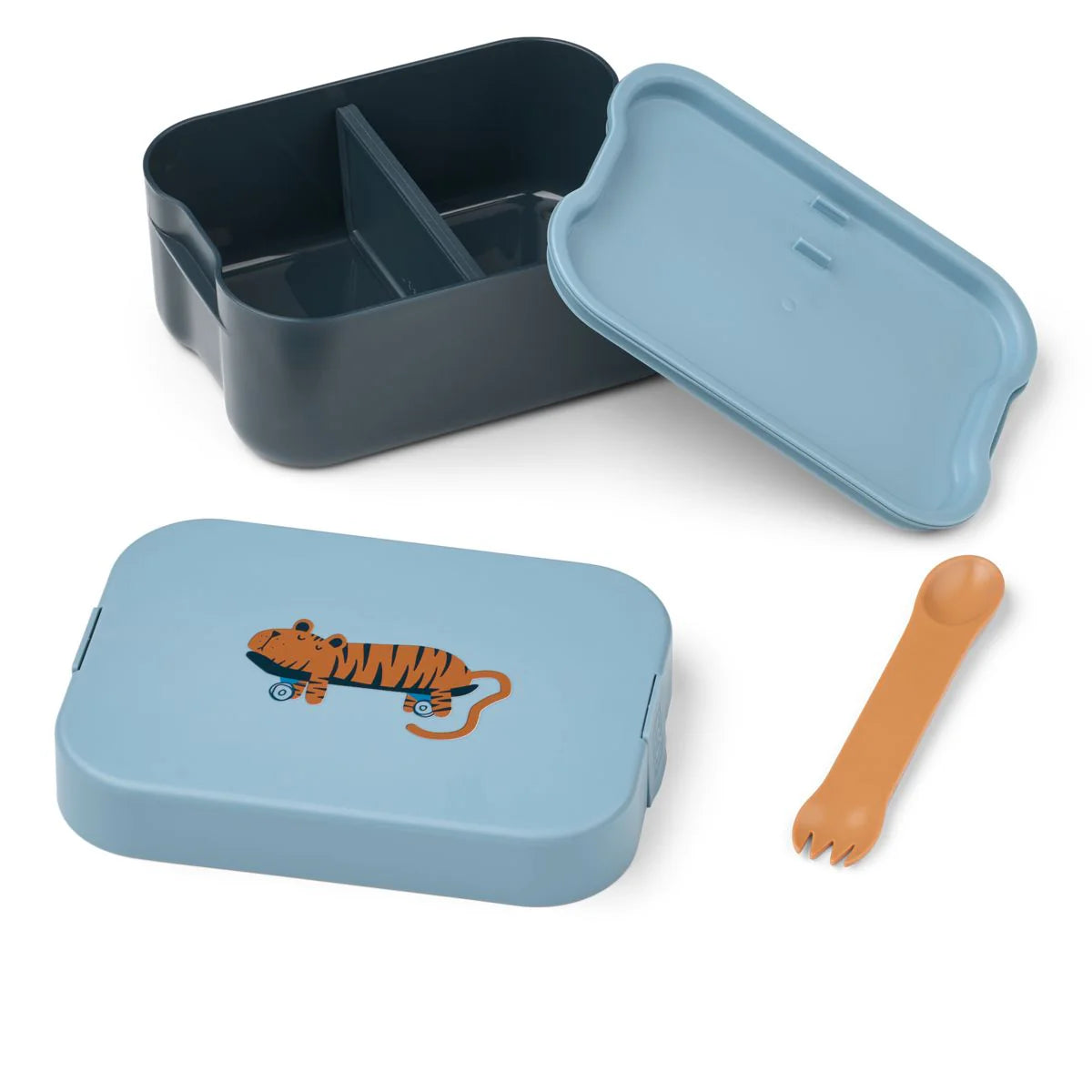 Kamil Lunchbox Tiger Beach Blue