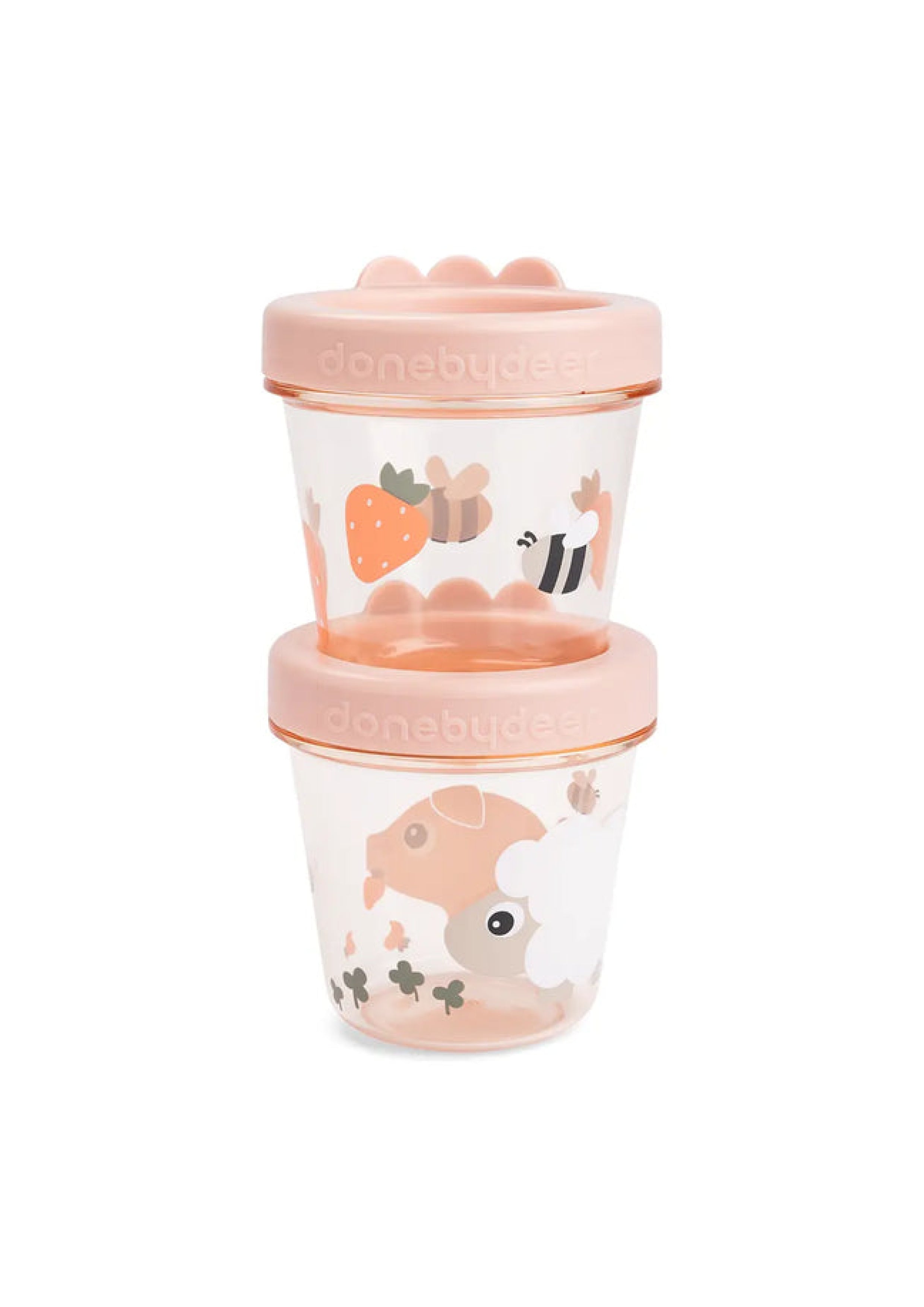 Baby Food container 2-pack Tiny Farm powder