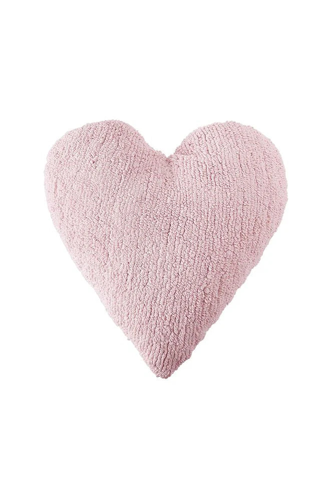Pink heart cushion