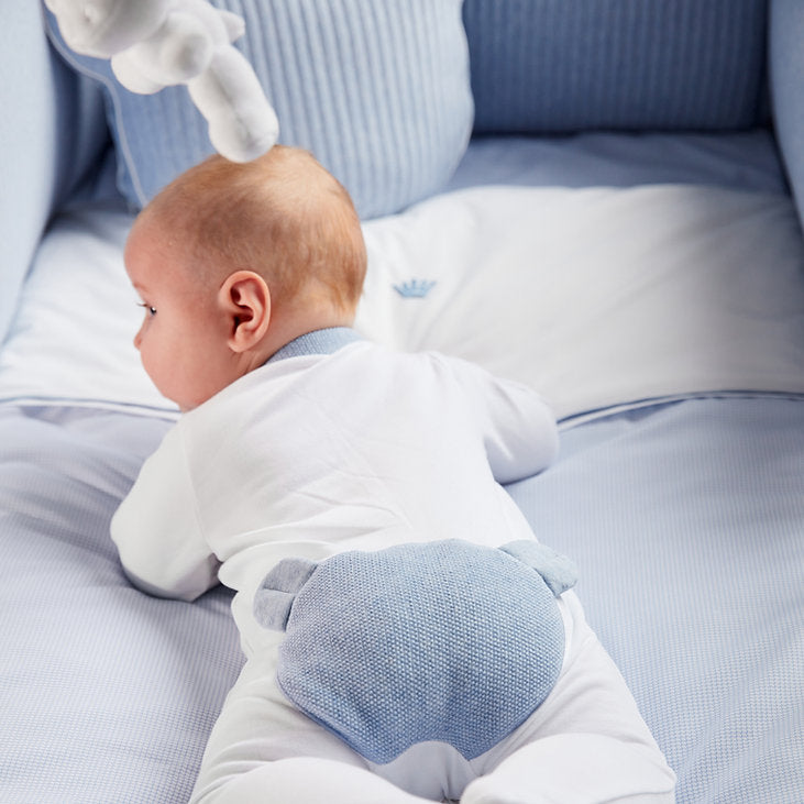 Pyjama teddybeer blauw