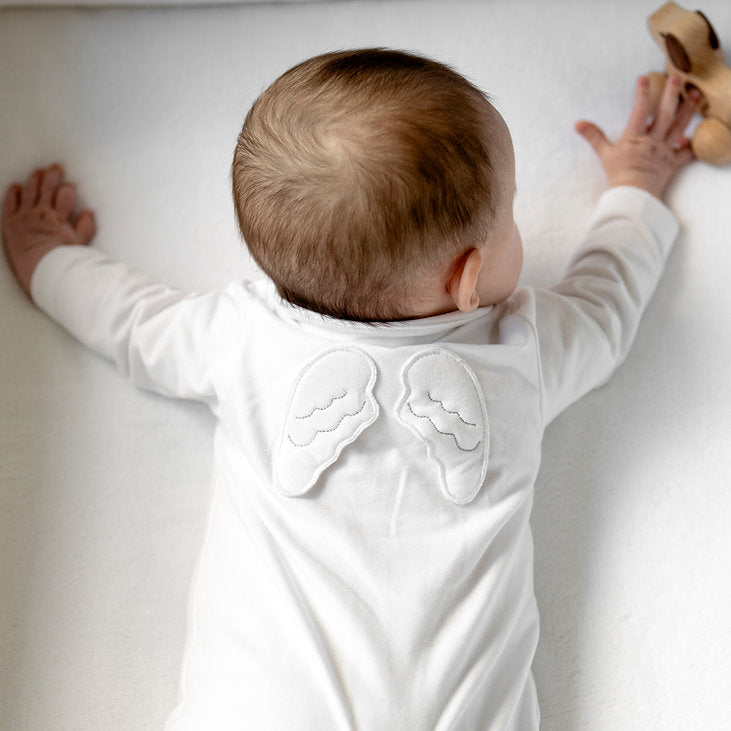 Pyjama Engelenvleugeltjes wit