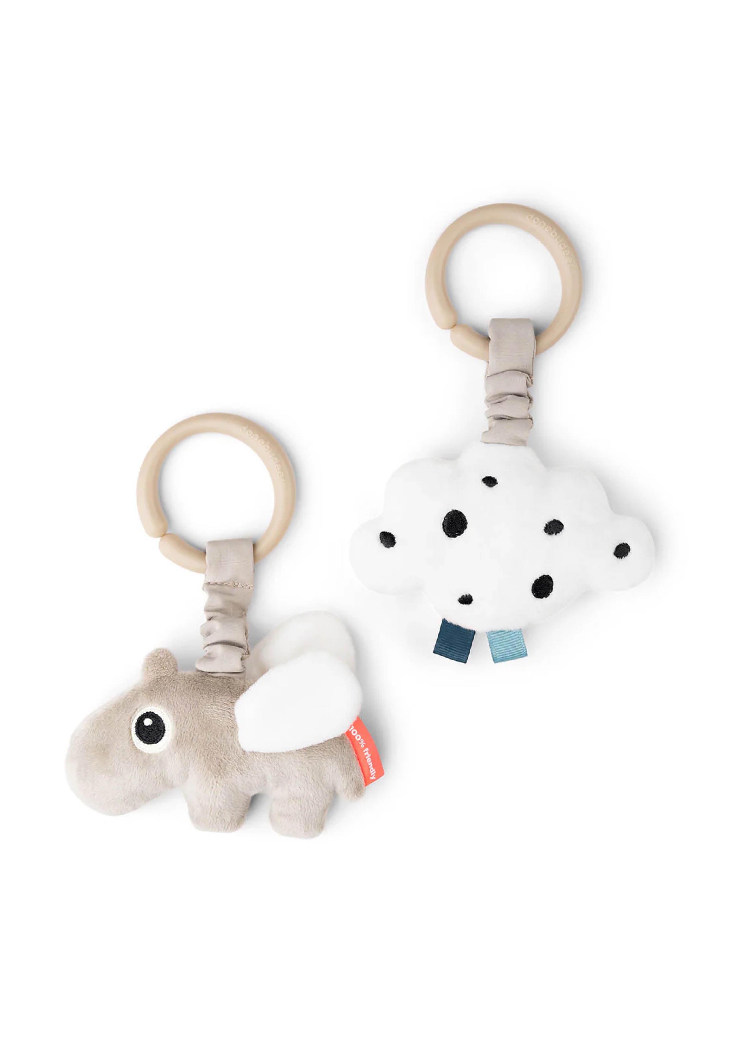 Wally Hanging activity toy 2 pcs