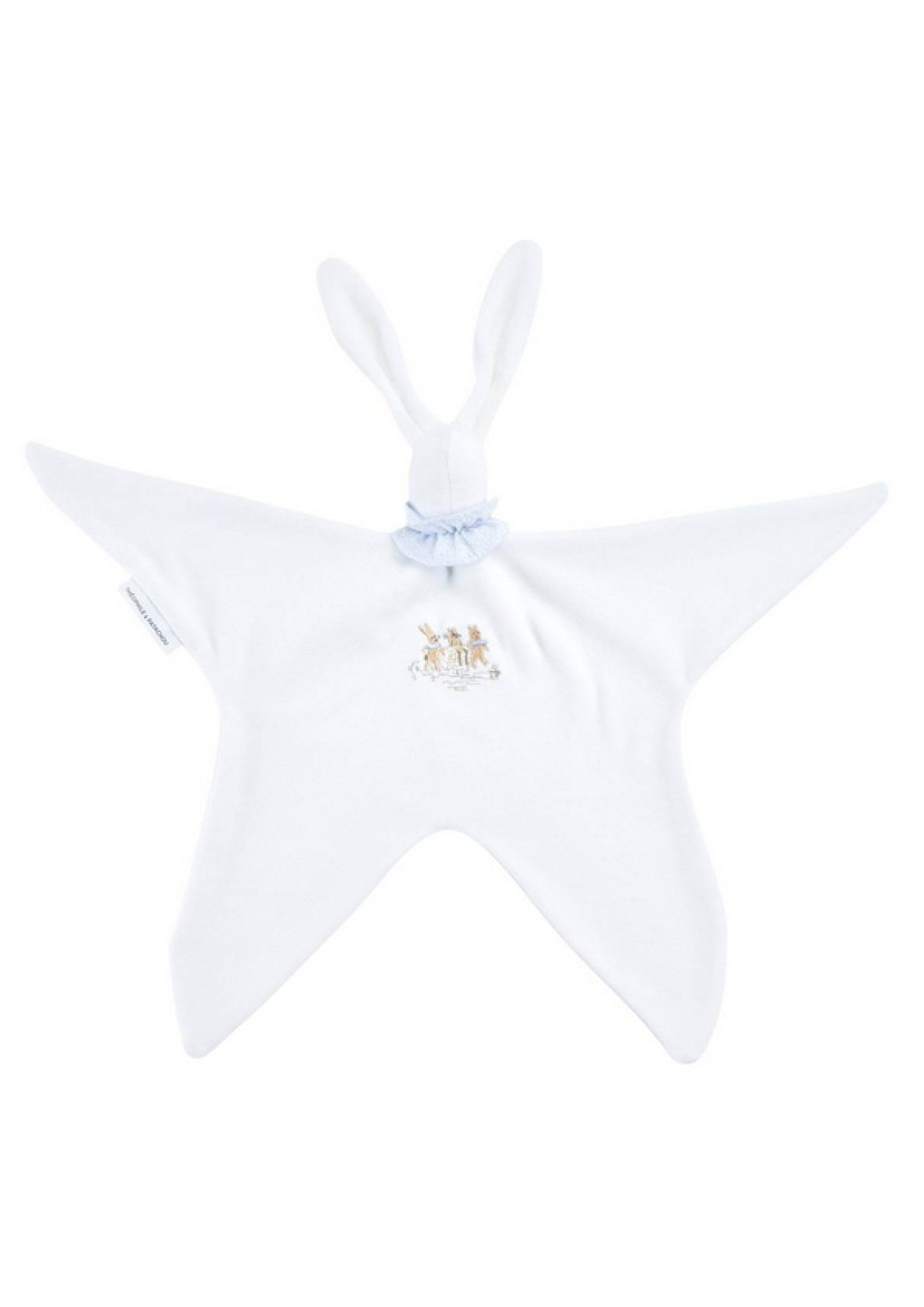 Knuffeldoekje "Le Doudou" Cotton white