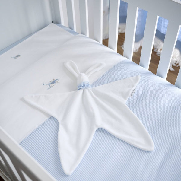 Knuffeldoekje "Le Doudou" Cotton white