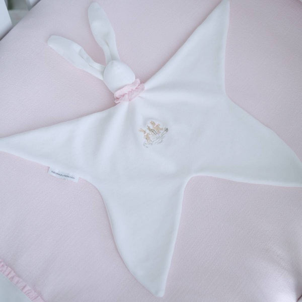 Knuffeldoekje "Le Doudou" Cotton white