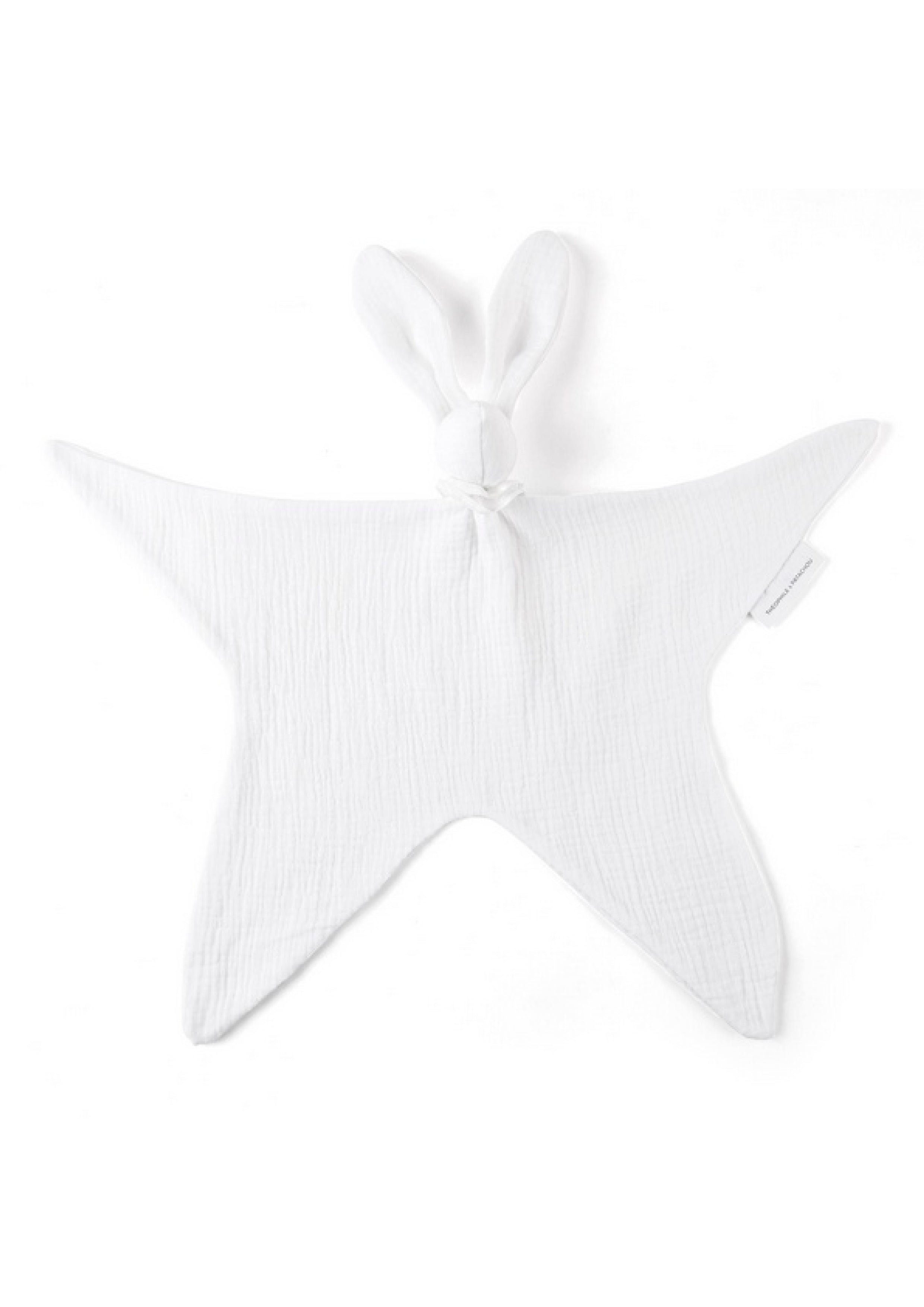 Knuffeldoekje "Le Doudou" Cotton white