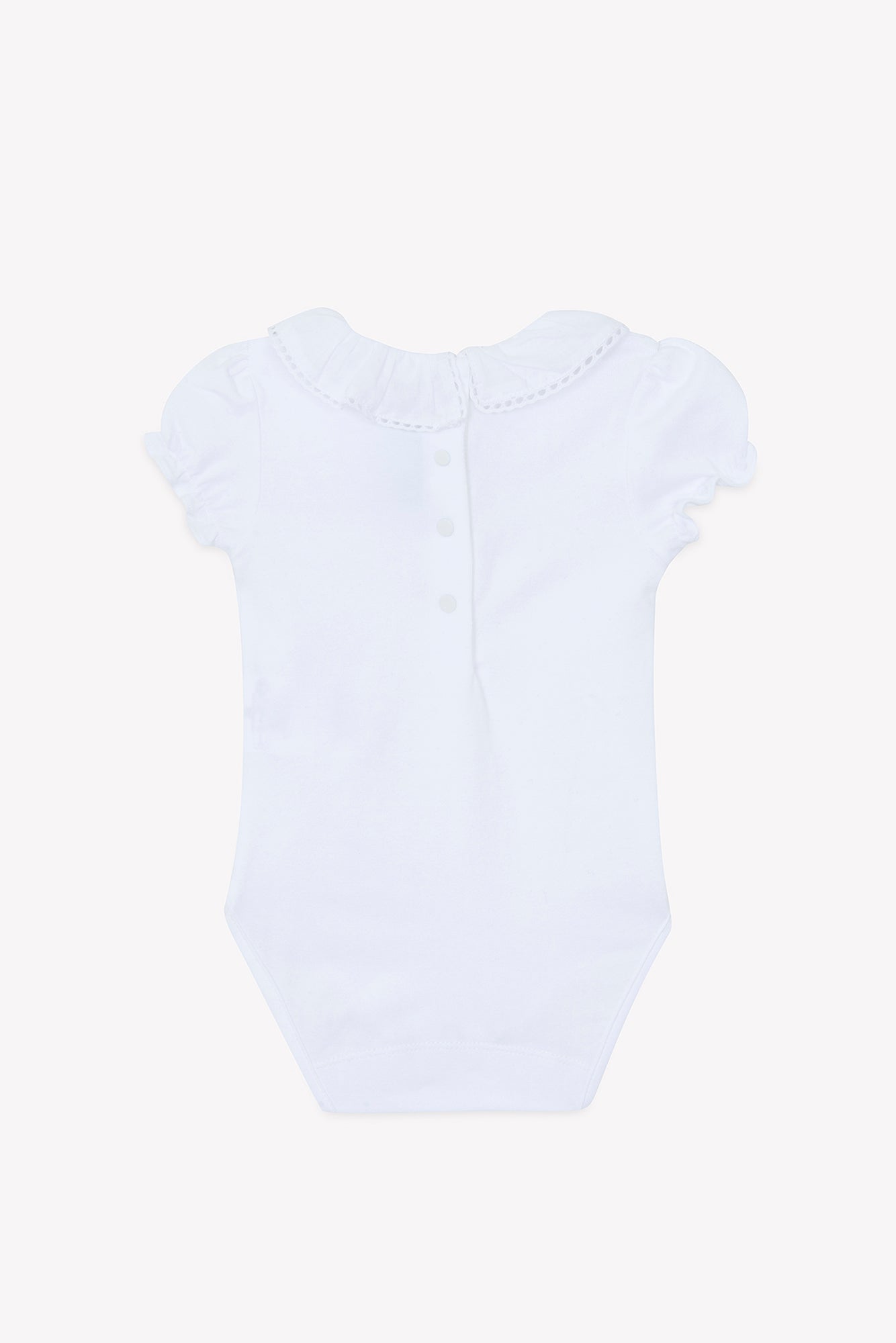 Body Blanc met met fijne croquetgalons