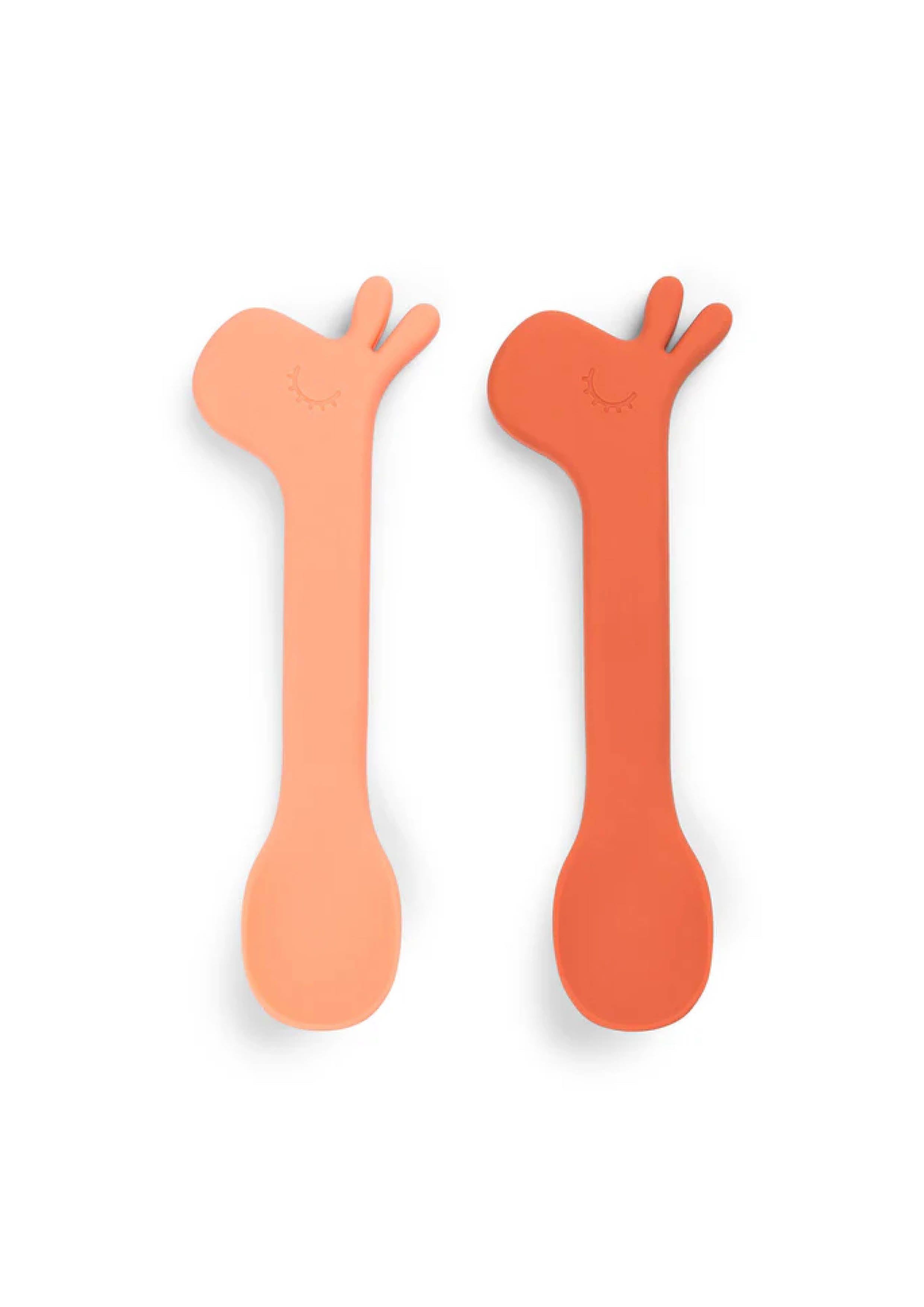 Silicone spoon Blue (set van 2)