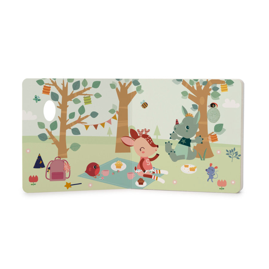 "Happy Forest" Voelboek met geluiden